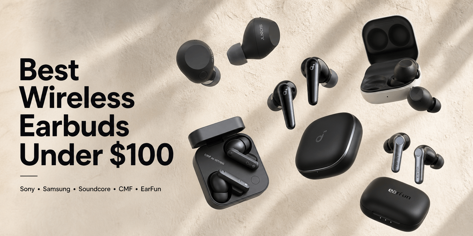 Best Wireless Earbuds Under $100 in 2026