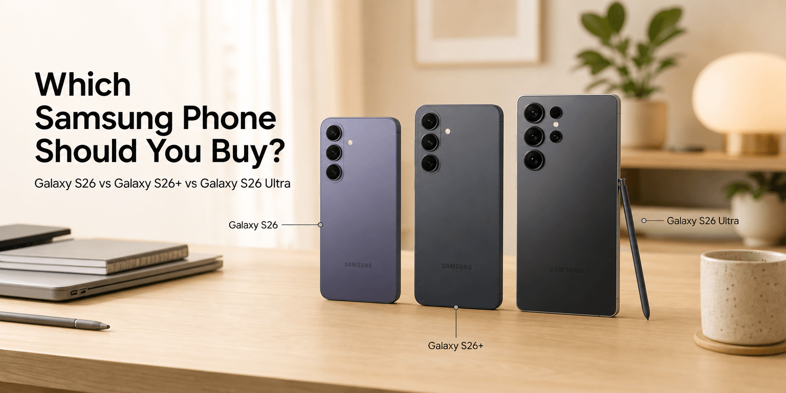 Samsung Galaxy S26 vs Galaxy S26+ vs Galaxy S26 Ultra: Which Samsung Phone Should You Buy?