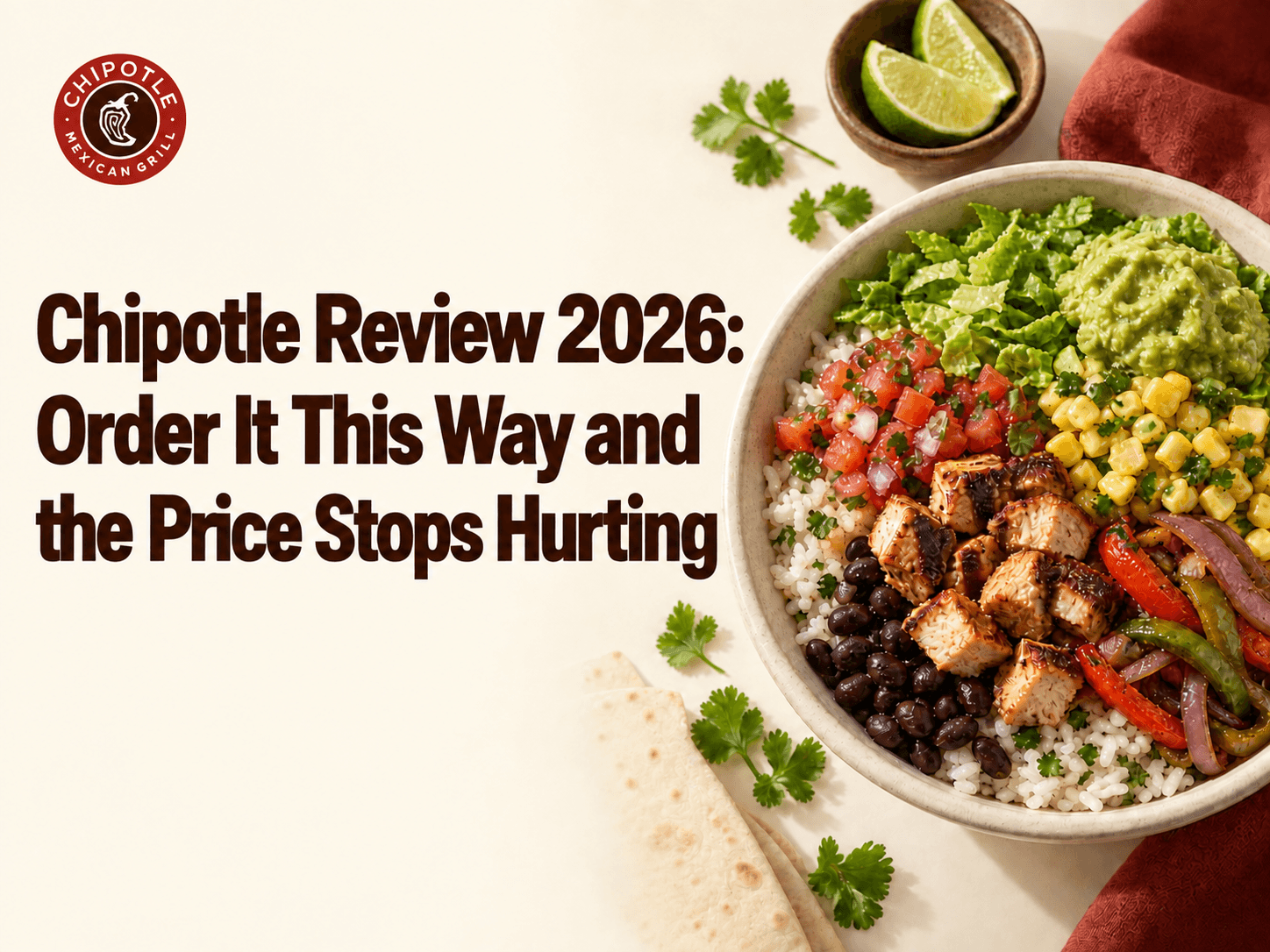 Chipotle Review 2026: Order It This Way and the Price Stops Hurting 