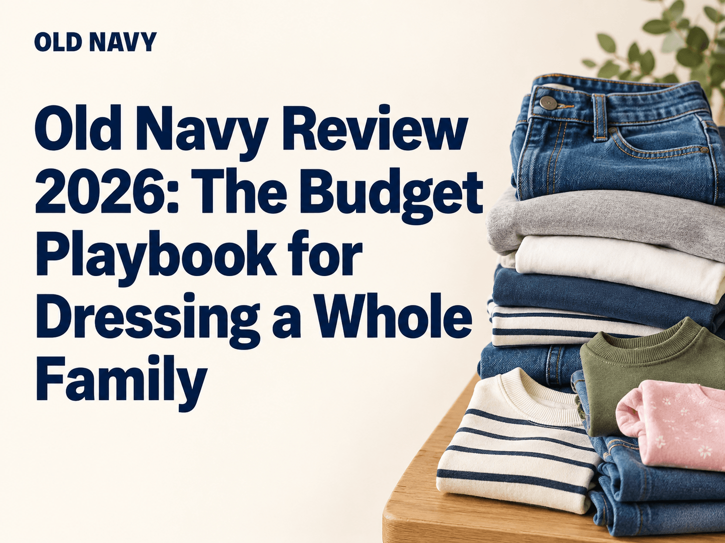 Old Navy Review 2026: The Budget Playbook for Dressing a Whole Family 