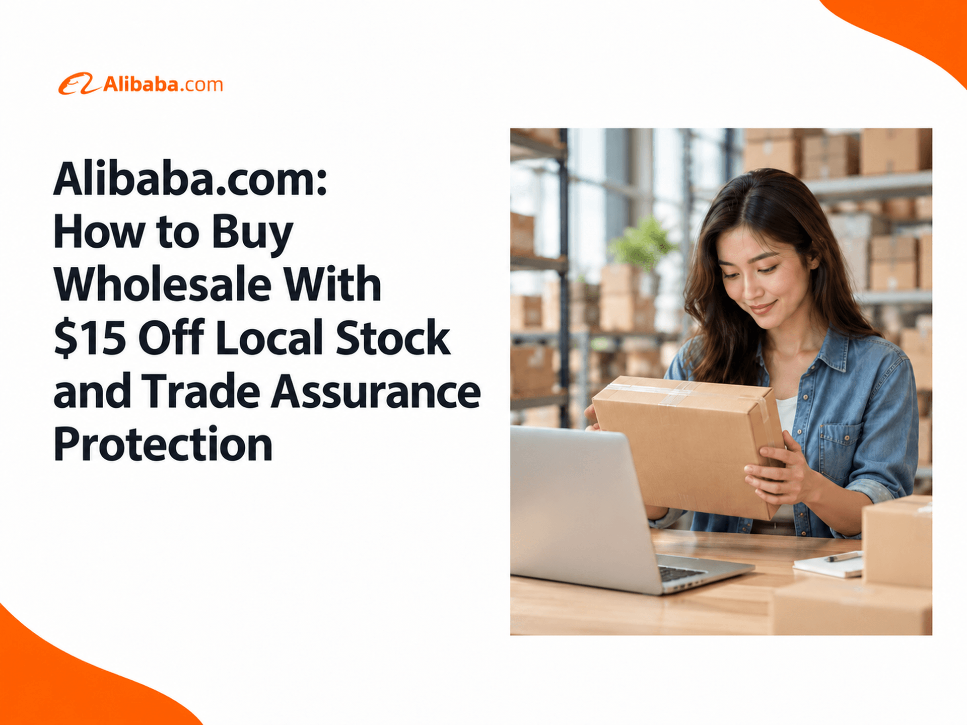 Alibaba.com: How to Buy Wholesale With $15 Off Local Stock and Trade Assurance Protection