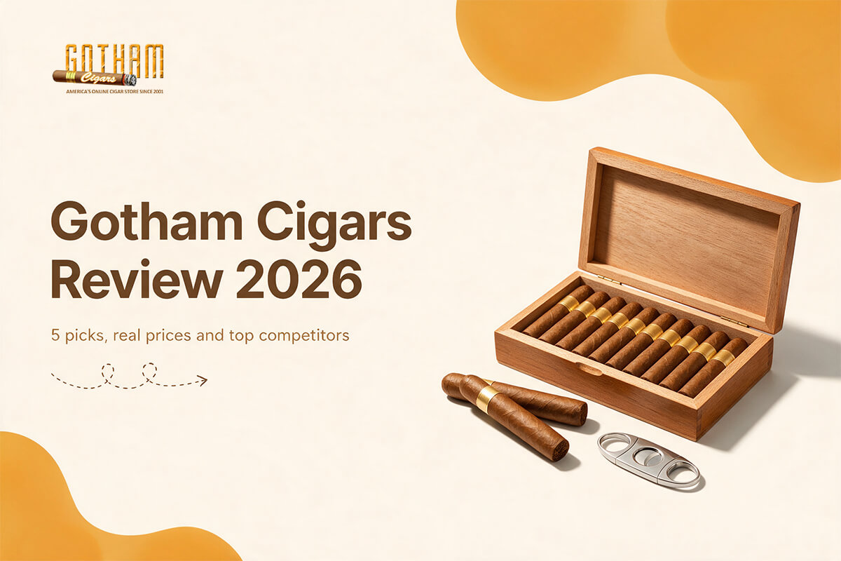 Gotham Cigars Review: 5 Picks, Real Prices and Top Competitors