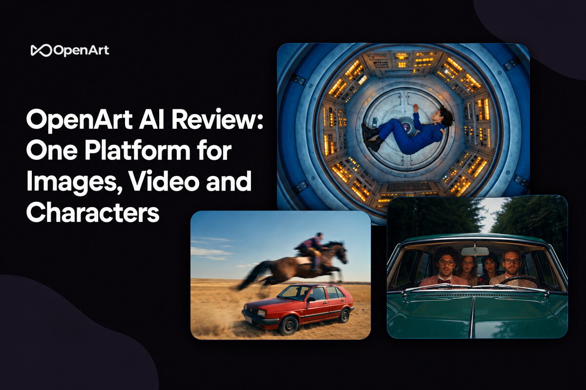 OpenArt AI Review: One Platform for Images, Video and Characters