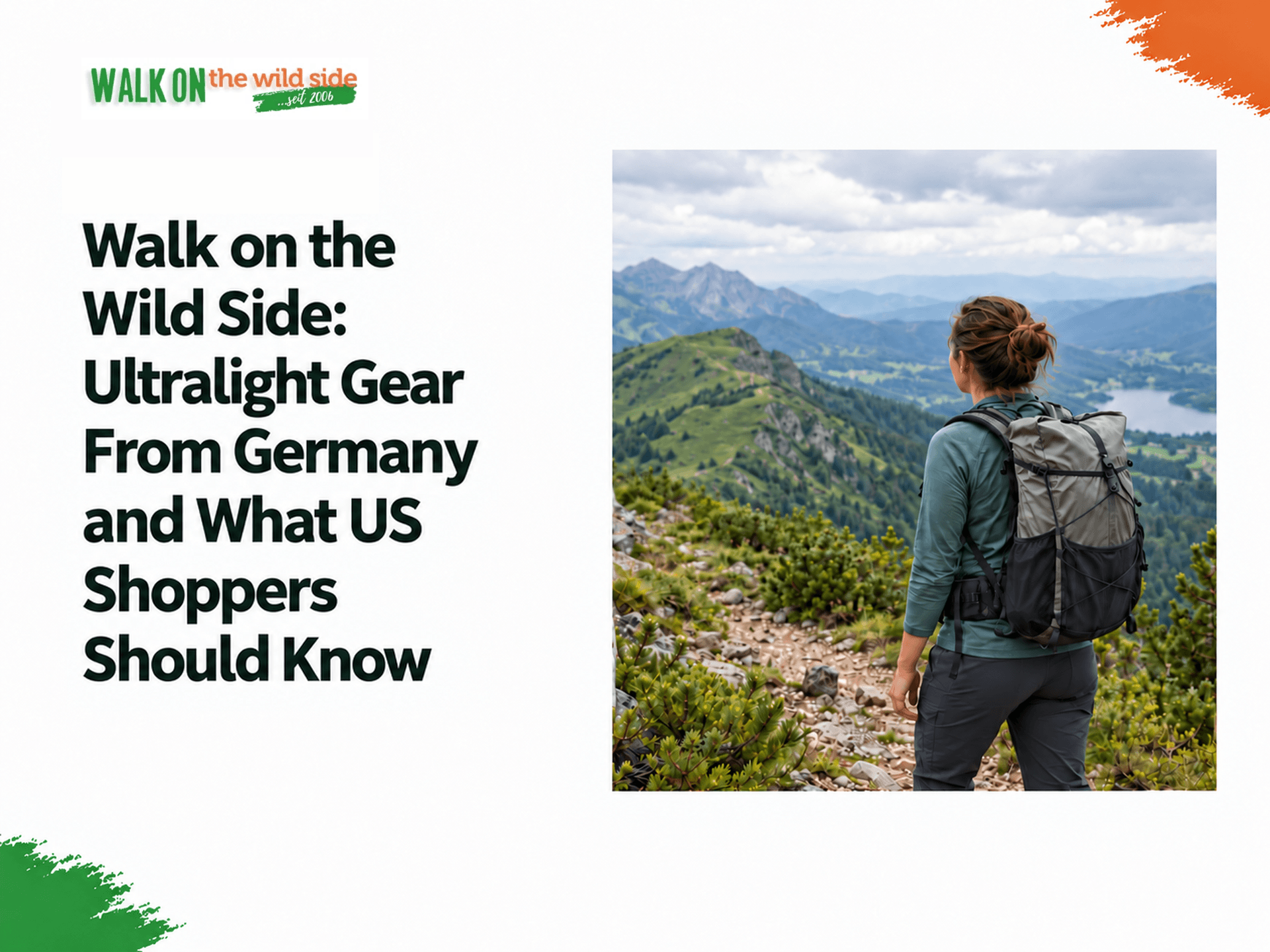 Walk on the Wild Side: Ultralight Gear From Germany and What US Shoppers Should Know