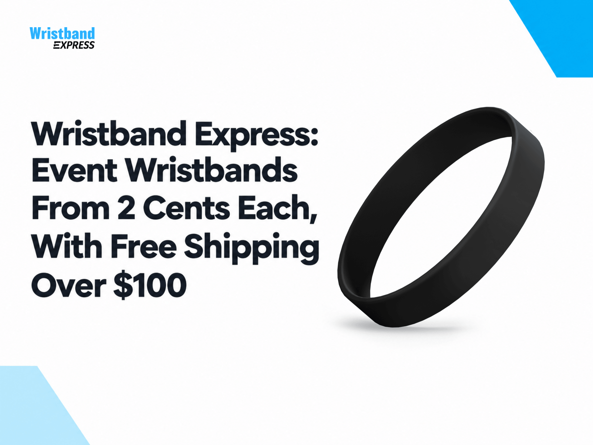 Wristband Express: Event Wristbands From 2 Cents Each, With Free Shipping Over $100